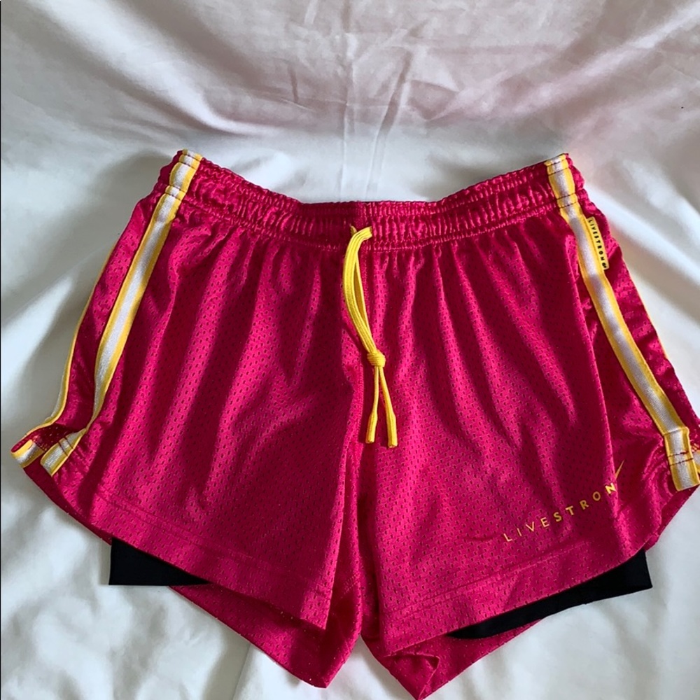 NIKE livestrong running shorts